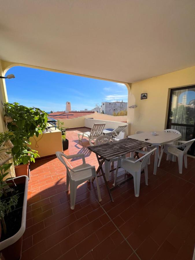 Olhos Do Mar 209 Grande Terraco Vista Mar Apartment Olhos de Agua  Bagian luar foto